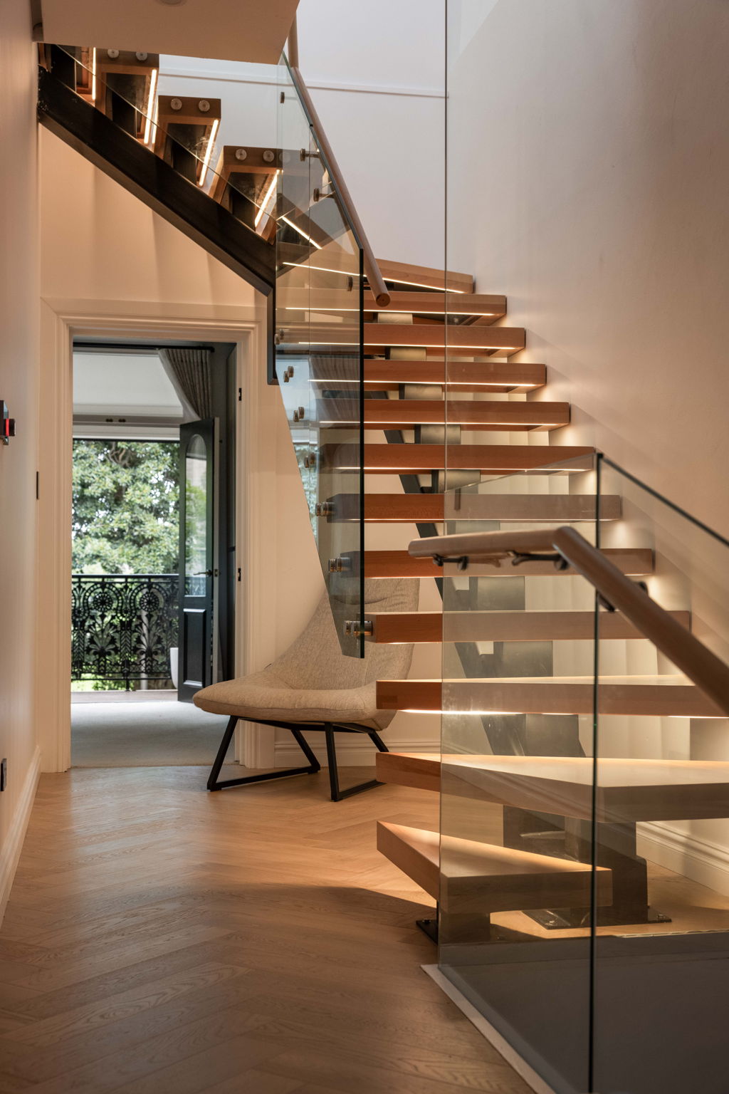 Stairs sourcing example